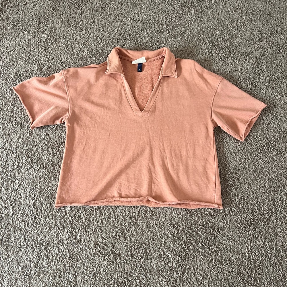 Peach Polo Shirt